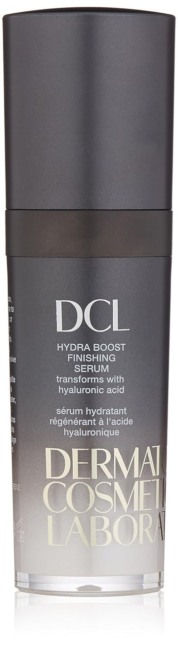 DCL Skincare Hydra Boost Finishing Serum, all 3 forms of Hyaluronic Acid Intense Hydration, Firming, Plumping, Glycerin, Vitamin B5 for dry and sensitive skin, 30