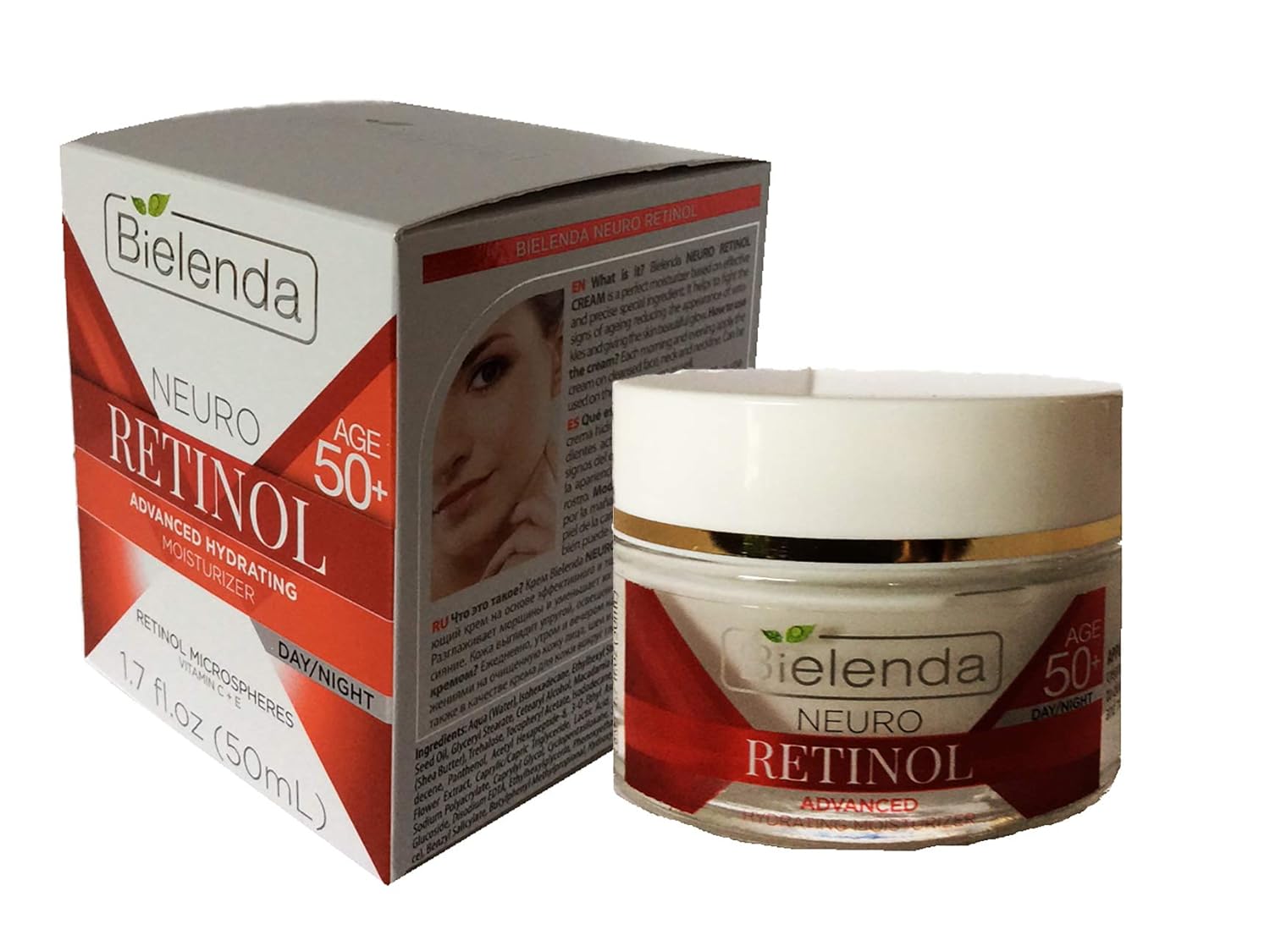 Esupli.com BIELENDA NEURO RETINOL 50 + VITAMIN C & E ADVANCED HYDRATING