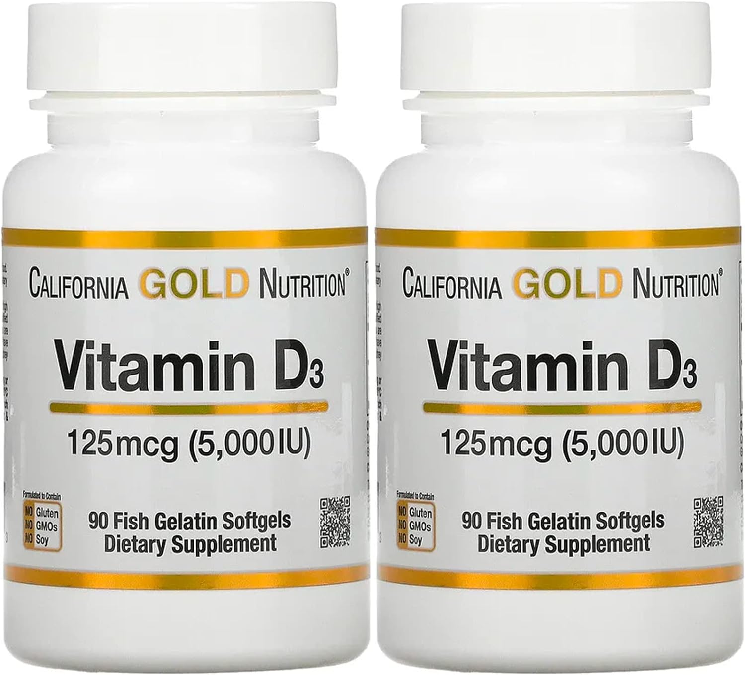 Vitamin D3 Supplement By California Gold Nutrition - Support For Healt