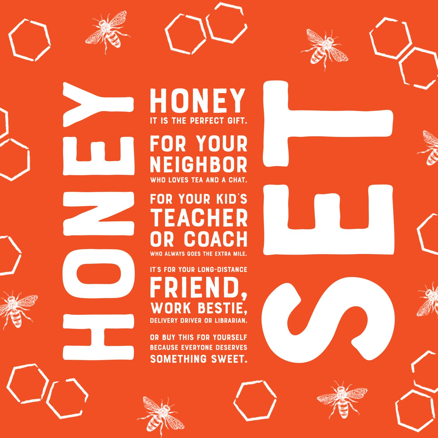 Nate’s Holiday Honey Bundle, 2 Honey Products, Hot Honey + R