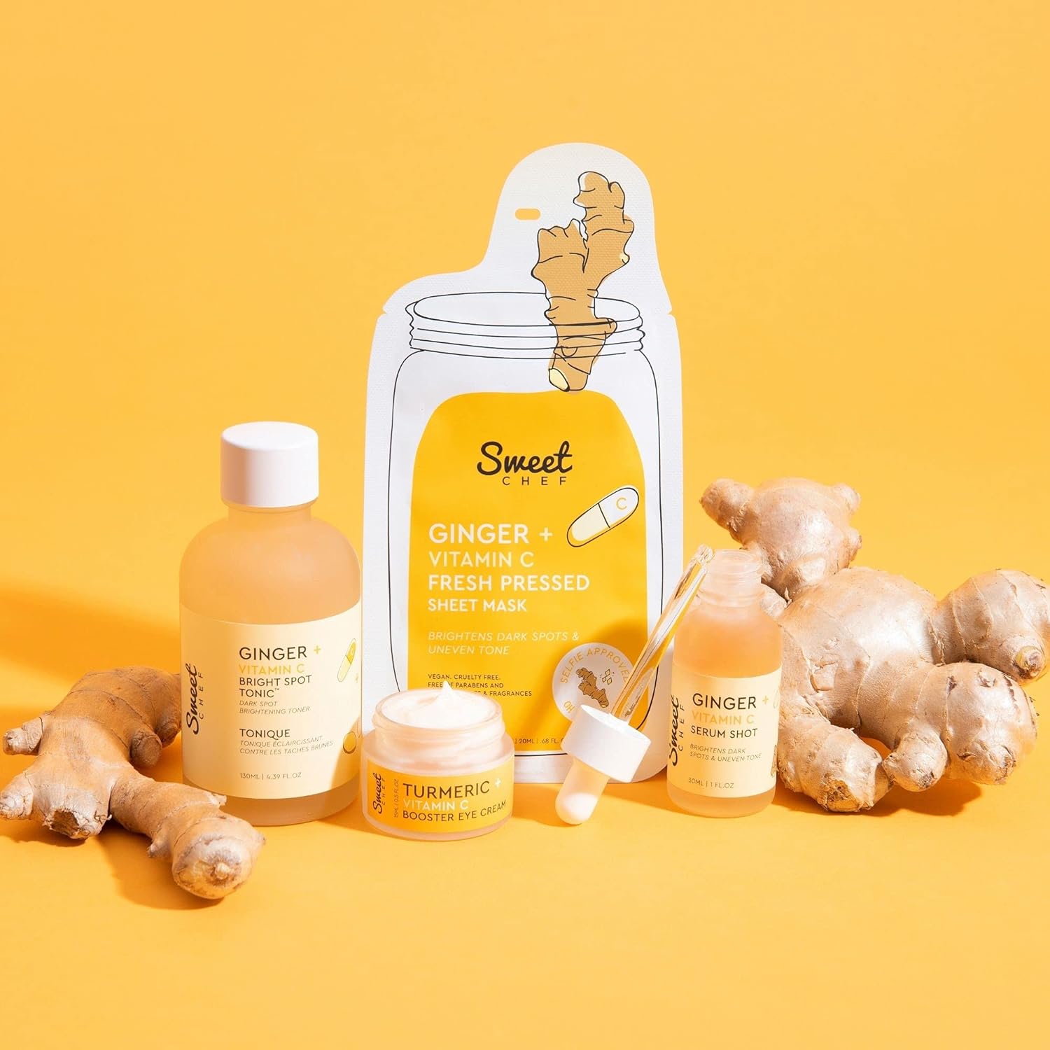 Sweet Chef Ginger + Vitamin C Spot Tonic - Ginger + Turmeric