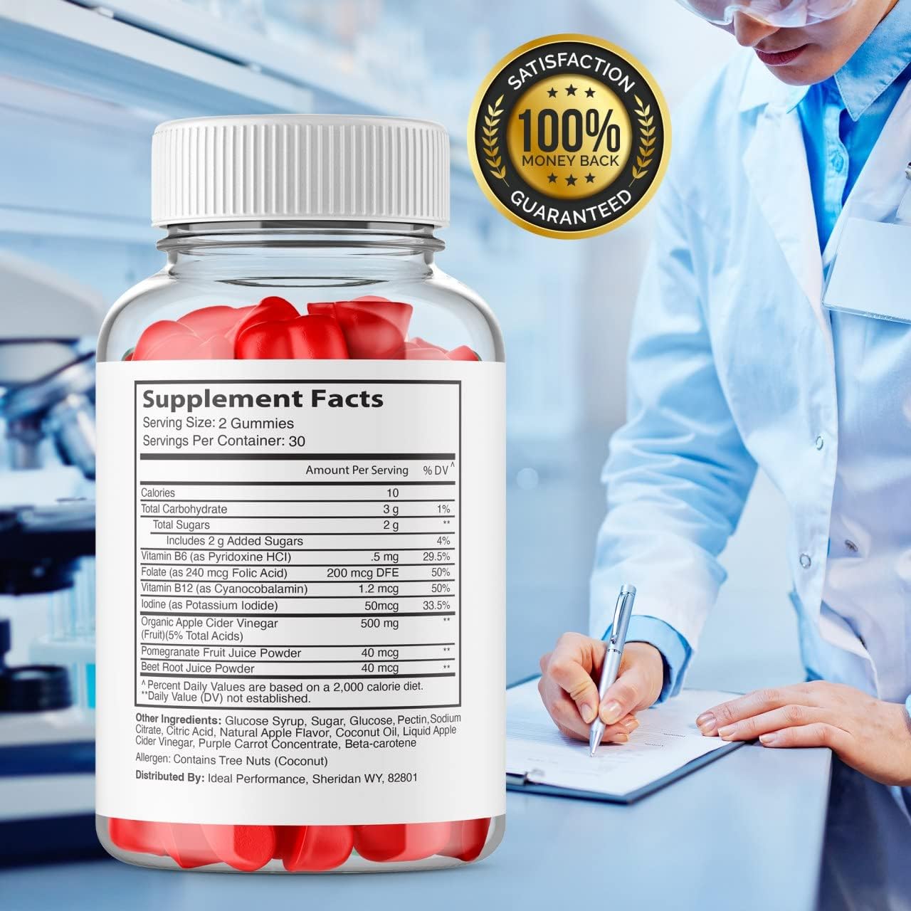  IDEAL PERFORMANCE Total Effect Keto Gummies (60 Gummies) : 