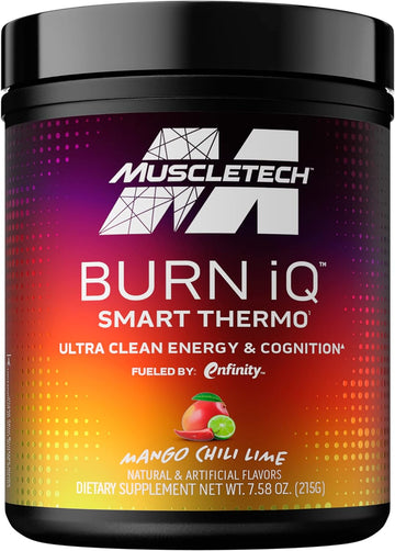 MuscleTech Burn iQ Smart Thermo Supplement Fueled with Paraxanthine En