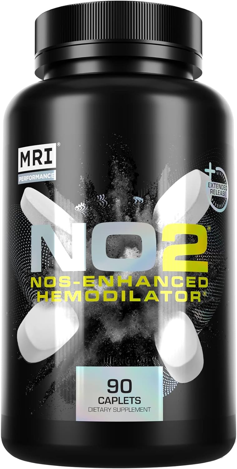 Mri Performance No2 Nitric Oxide Original Formula All Day Perpetual Pump, Stim-Free Pre-Workout, N.O. Booster With L-Arg