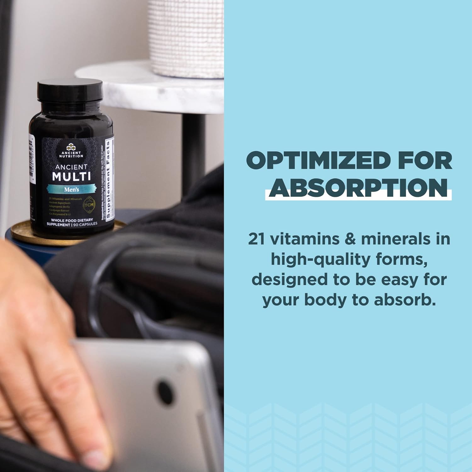Multivitamin for Men, Ancient Multi Men's, 21 Vitamins and Minerals In