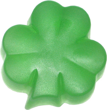 Eclectic Lady Shamrock Soap, Sage And Citrus, Clear Green, Detergent Free Glycerin Soap, Hypo-Allergenic, 3  Bar
