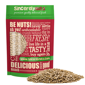 Sincerely Nuts Sunflower Seed Kernels Raw (No Shell) ( bag) | Delicious Antioxidant Rich Snack | Source of Protein, Fiber, Essential Vitamins & Minerals | Vegan and Gluten Free