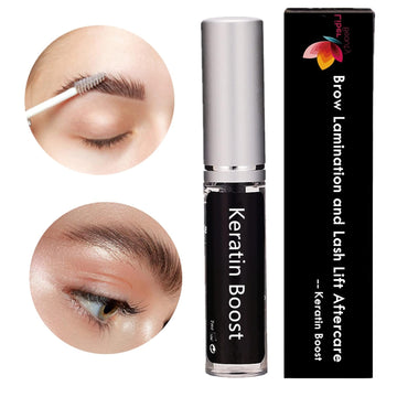 Brow Lamination Treating Nutrition Lash Lift Aftercare Keratin Boost Eyebrow Lamination Conditioner Moisturizing the Brow hairs,Fuller & Thicker Aftercare for Lash Brow Lamination/Lift//Wax |100-Day Supply (Clear-keratin boost?