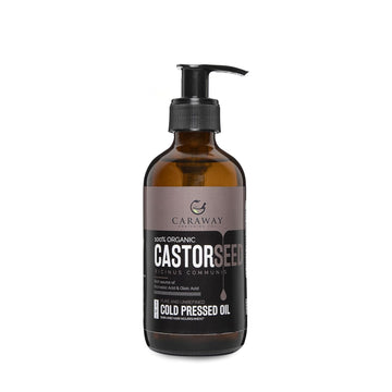  CARAWAY Castor Oil Cold Pressed | 236 ml / 8 oz : Beauty & 