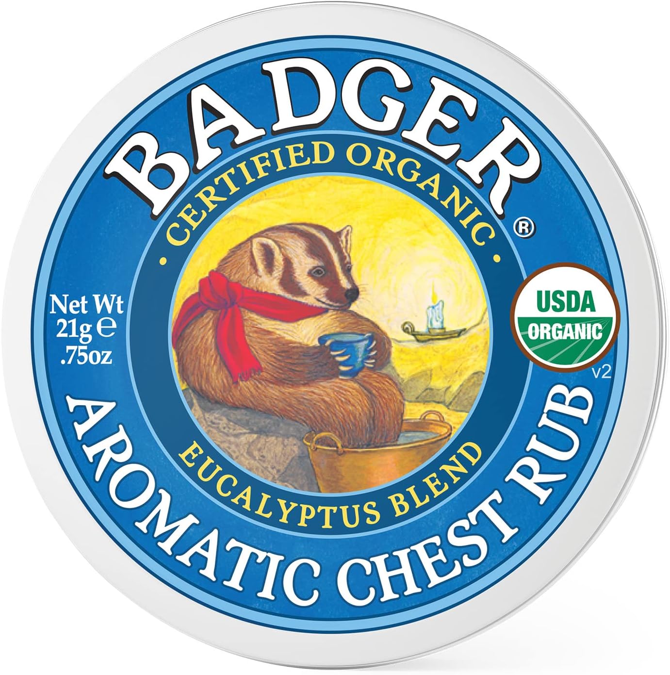 Badger Mini Aromatic Chest Rub Balm

22.7 Grams