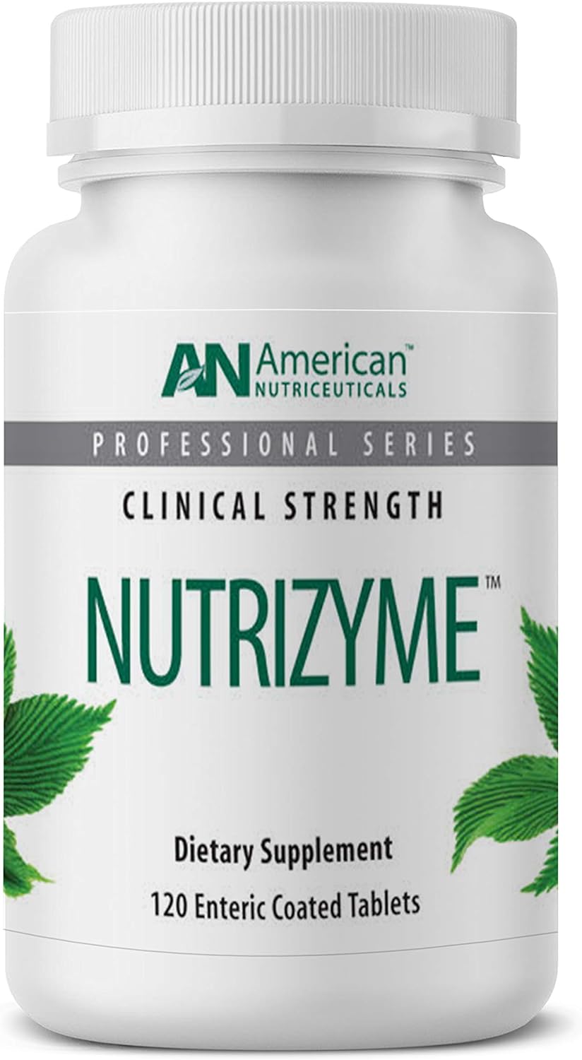 Vitality C American Nutriceuticals  Nutrizyme  120 Tablets  Profess3.2 Ounces