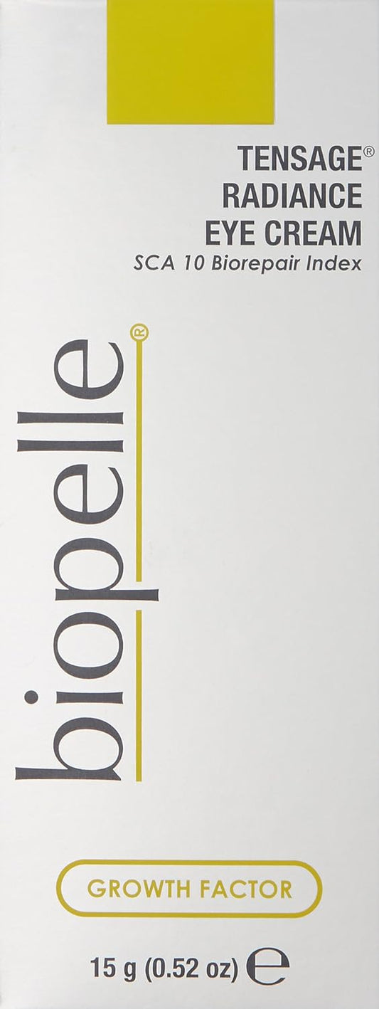 Biopelle Tensage Growth Factor Radiance Eye Cream with SCA 10 Biorepair Index, Illuminating Eye Care, 0.52