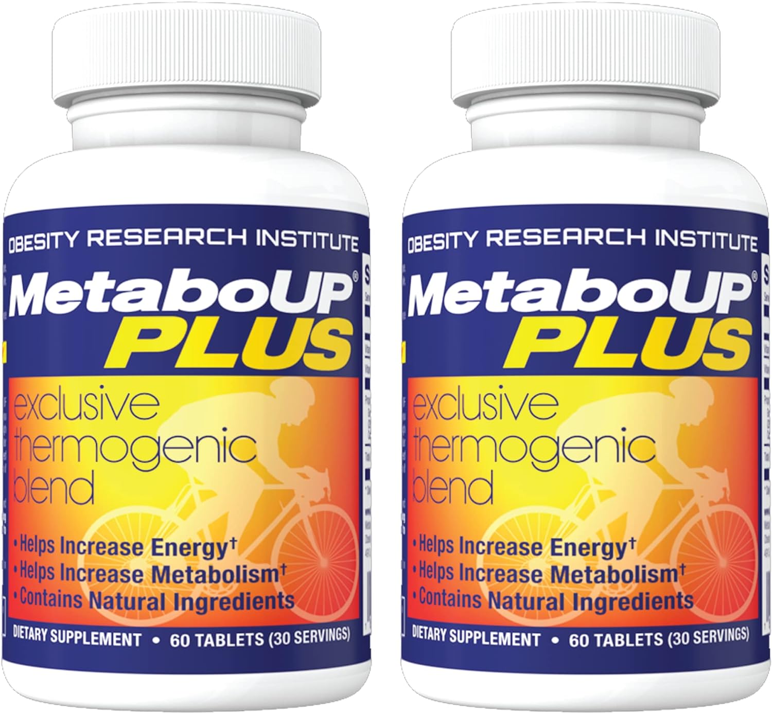 Lipozene MetaboUP Plus - 2 60 Ct Bottles - Thermogenic Weight Loss - E6.38 Ounces