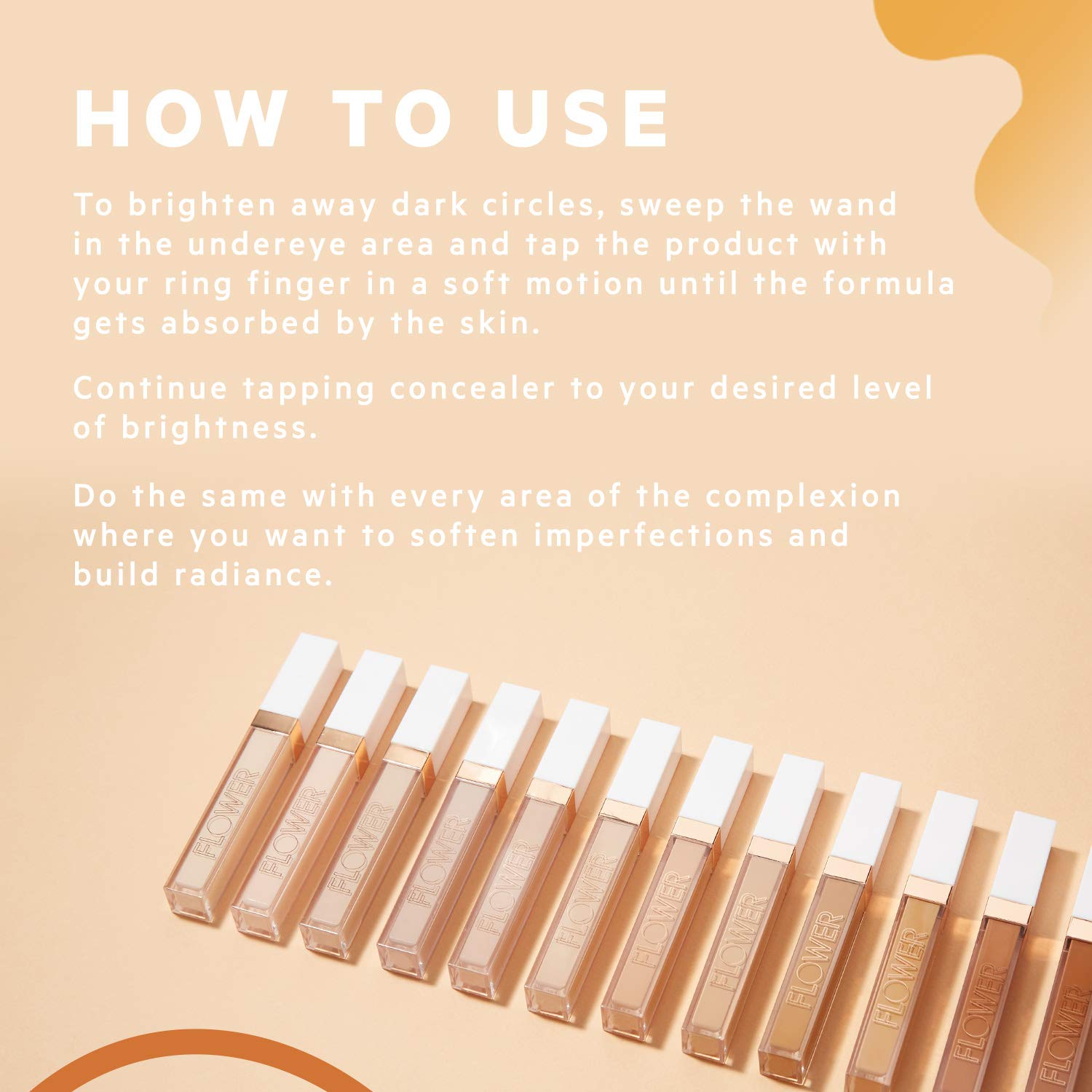 FLOWER BEAUTY Light Illusion Full Coverage Concealer-Diffuse