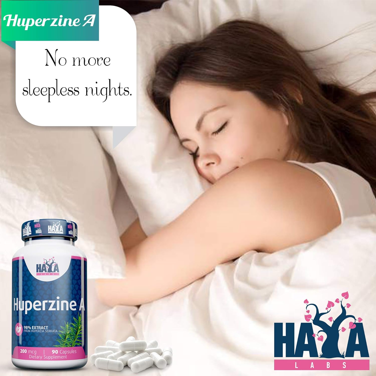 Huperzine A 98% Extract 90 Capsules x 200 mcg

