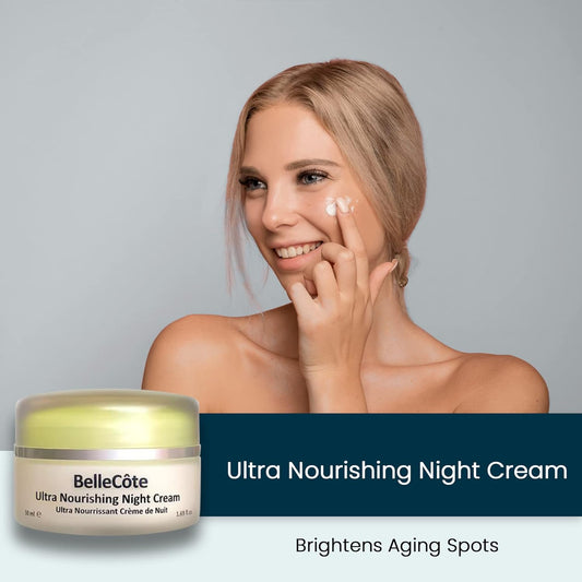 Anti Aging Night Cream with Retinol - Anti Wrinkle Face Cream | Facial Treatment with Marine Collagen for Dull And Dehydrated Skin | Vitamin C+E Complex for Aging Spots & Forehead Lines [ 1.6 ]
