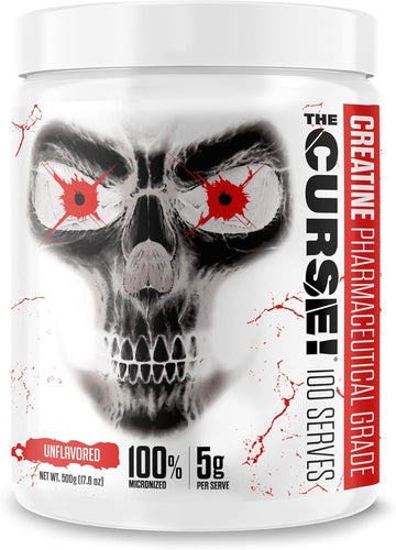 JNX SPORTS The Curse! Creatine 500g (17.6oz) 100 Servings | 5000mg (5g