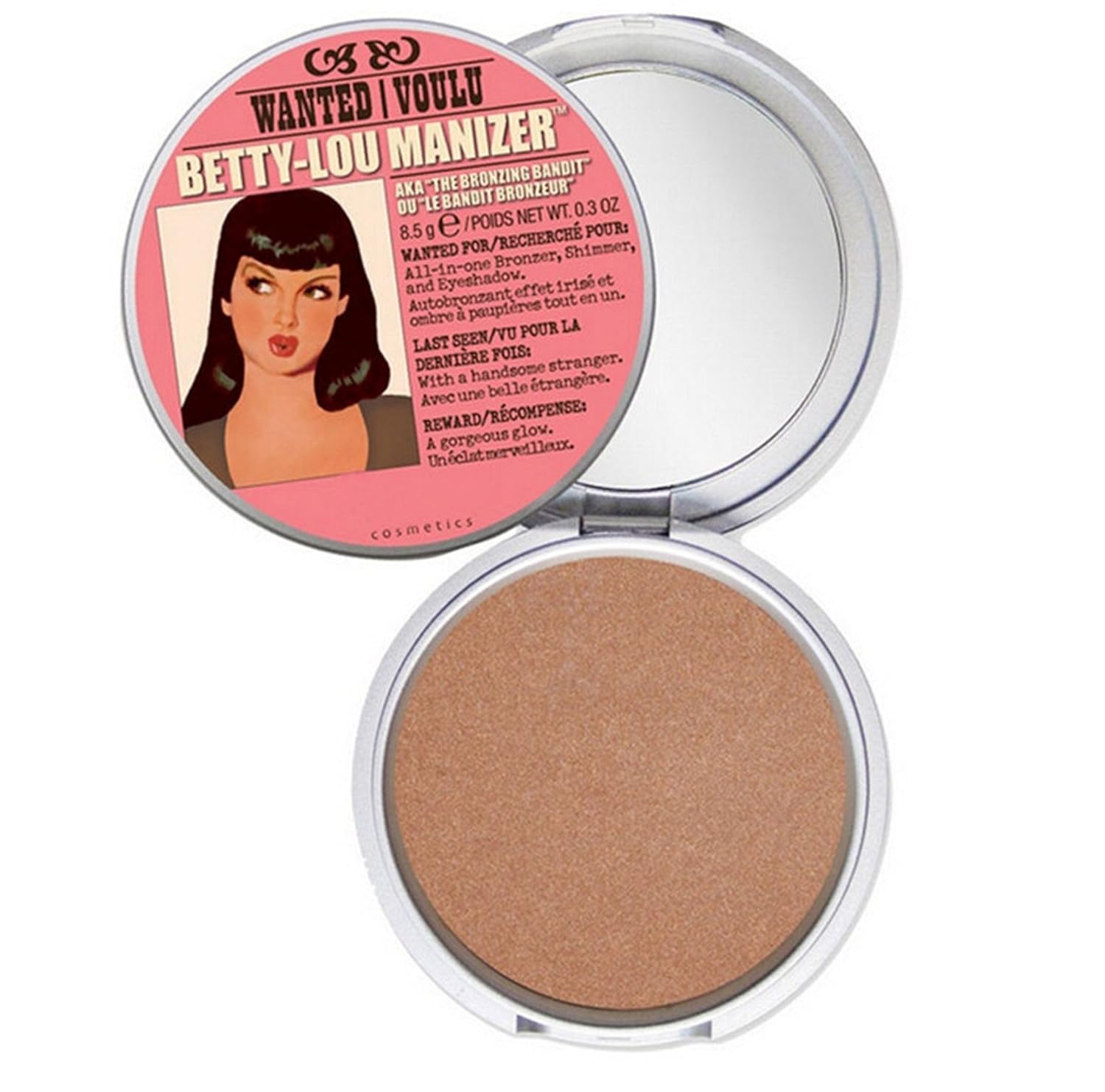 The Balm Betty-Loumanizer All-In-One Bronzer, Shimmer, and Eyeshadow Makeup 0.3
