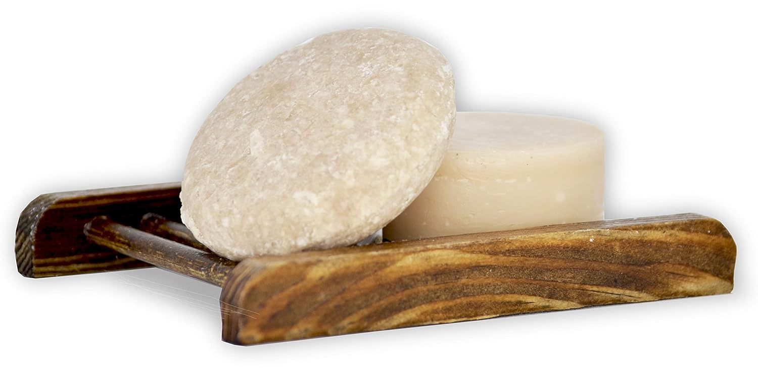 Esupli.com Jasmine, Oud & Sandalwood - Shampoo & Conditioner Bar Set - 