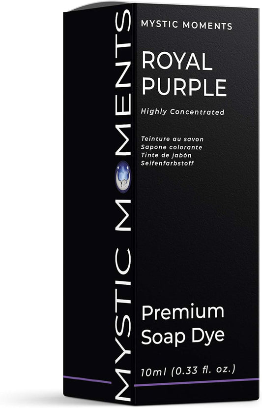 Mystic Moments | Purple - Highly Concentrated Soap Dye 10ml | Perfect 0.02 Pounds