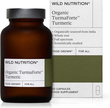 Wild Nutrition ??Food-Grown Turmaforte Turmeric Capsules | Full Spectr200 Grams