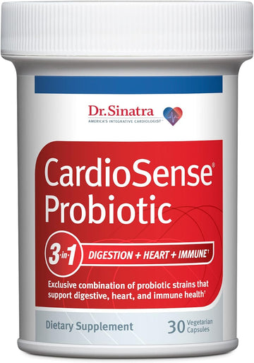 Dr. Stephen Sinatra?s CardioSense Probiotic Delivers 12 Billion CFUs o1.76 Ounces