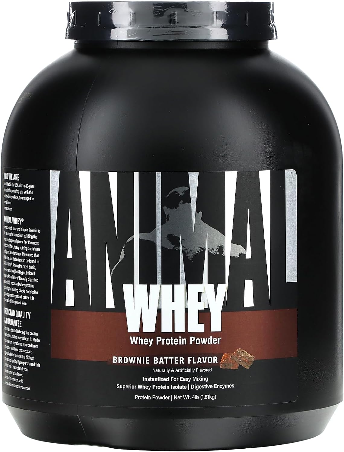 Animal Whey Isolate Whey Protein Powder ? Loaded for Post Workout and