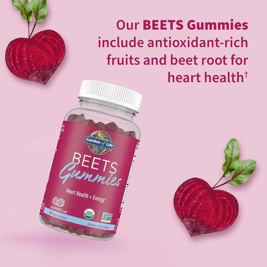 Garden Of Life Organic Beet Root Gummies Made From Pectin With Antioxi