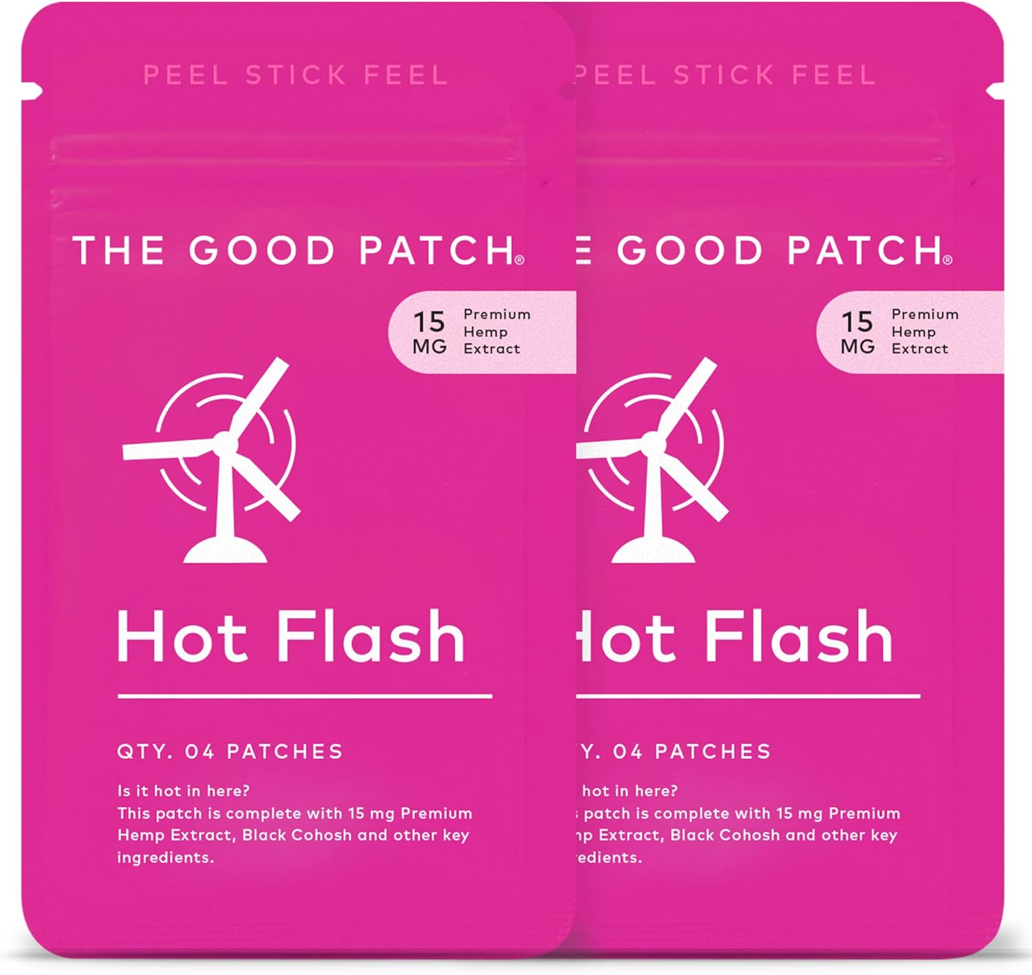 The Good Patch Plant Powered Menopause Support - Sustained Release Hot