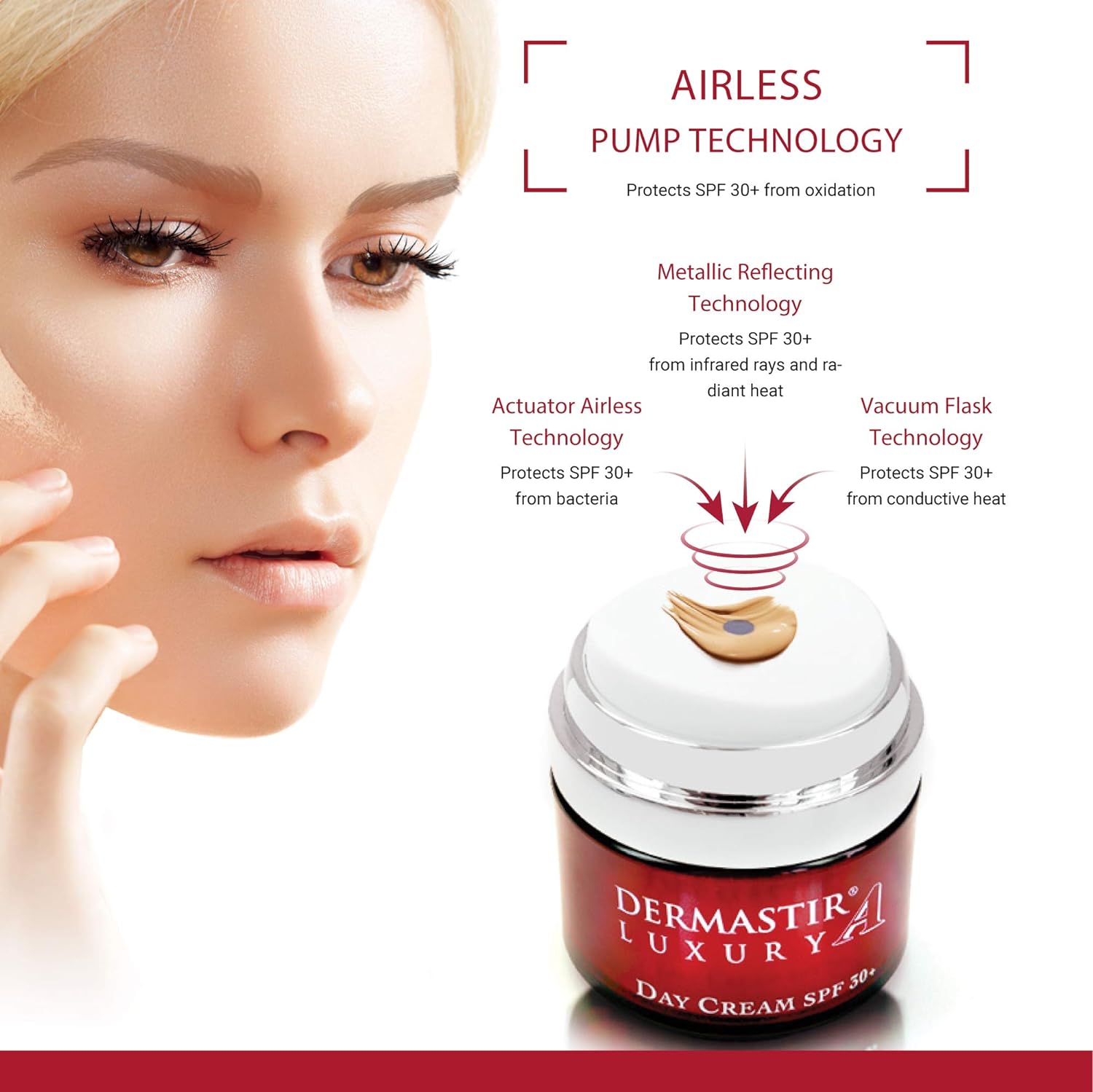 Dermastir Caviar Tinted Day Cream Spf30+