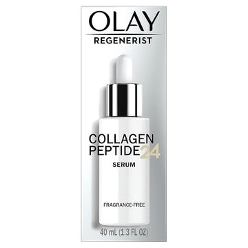 Olay Regenerist Collagen Peptide 24 Serum, Fragrance-Free, 1.3