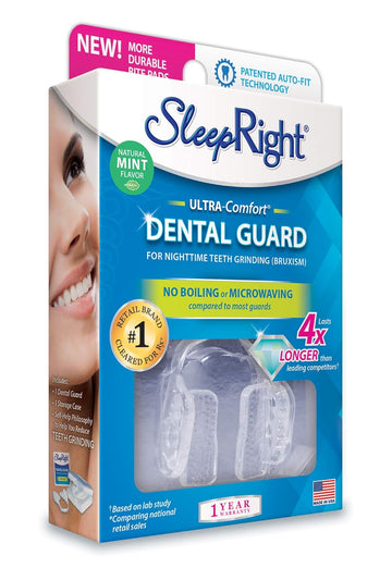 SleepRight Ultra-Comfort Dental Guard – Mouth Guard To Prevent Teeth Grinding – No Boil – Extra Strong