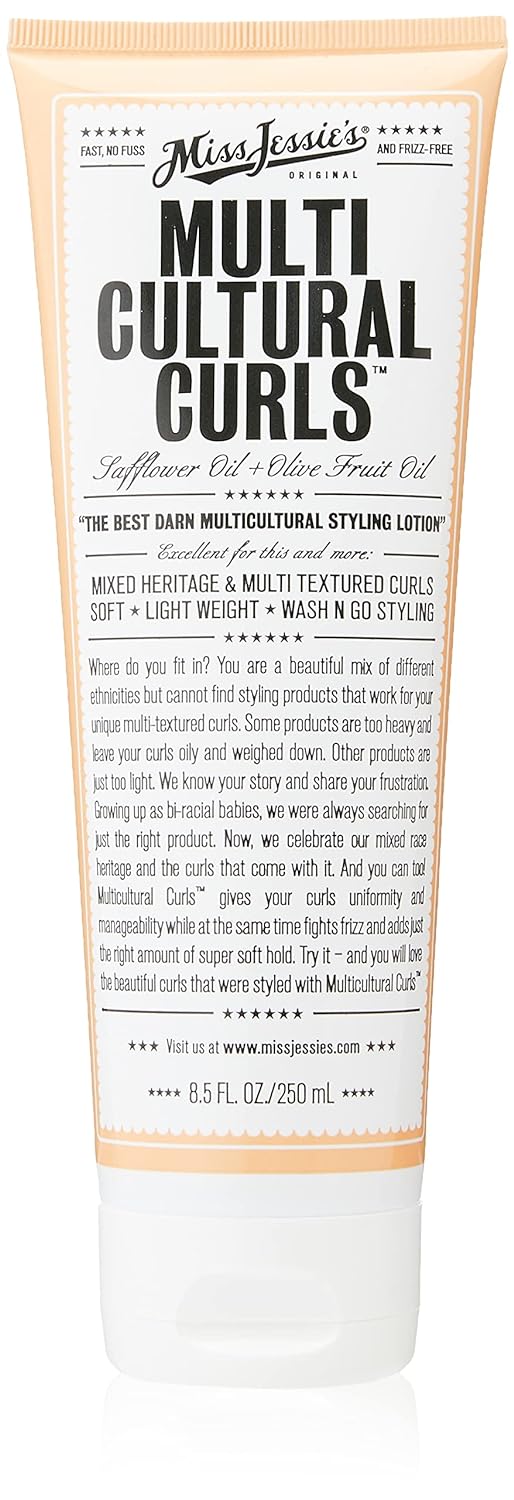 Miss Jessies Multi Cultural Curls Unisex Cream 8.5