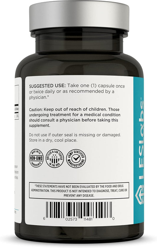 LES Labs Magnesium Citrate ? Stress Relief, Restful Sleep, Heart Healt