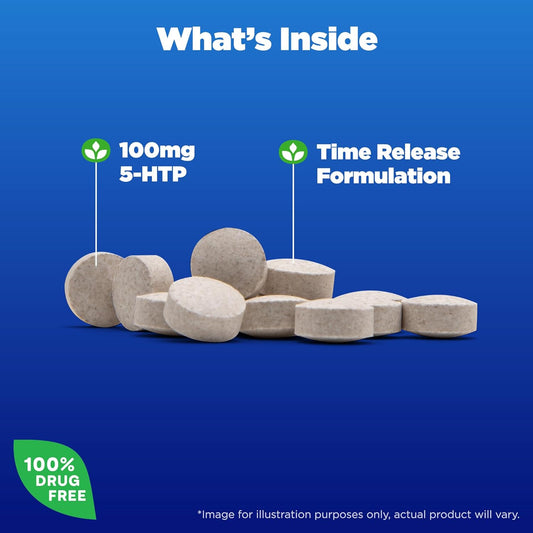 Natrol 5-Htp 100Mg, Dietary Supplement Helps Support A Balanced Mood,