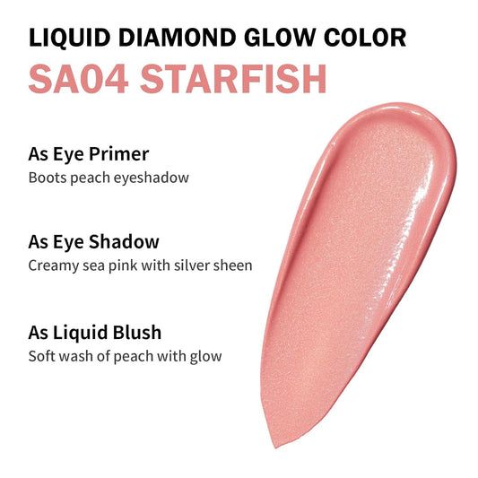 Oulac Matte Pink Eyeshadow Shimmer Finish Liquid Eyeshadow Eyeshadow Base&Liquid Rouge Duo| Buildable Smooth Eye Makeup, Wrinkle Resistant, Vegan, Cruelty-Free SA04