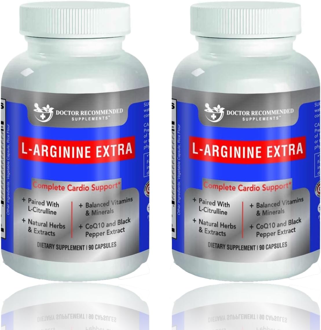 DOCTOR RECOMMENDED SUPPLEMENTS Premium L-Arginine 1000 MG Nitric Oxide