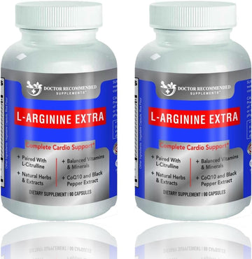 DOCTOR RECOMMENDED SUPPLEMENTS Premium L-Arginine 1000 MG Nitric Oxide