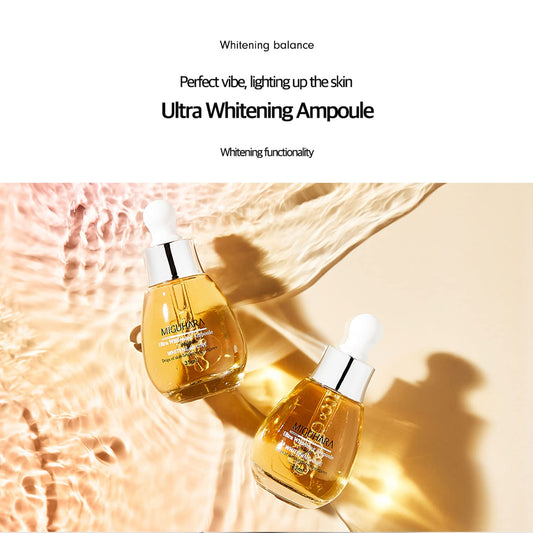 [Miguhara] Ultra Brightening Perfect Ampoule 20 Brightening Serum K-Beauty, chamomile ower water, Anti-irritating ampoule, soothing ampoule, Korean Skincare