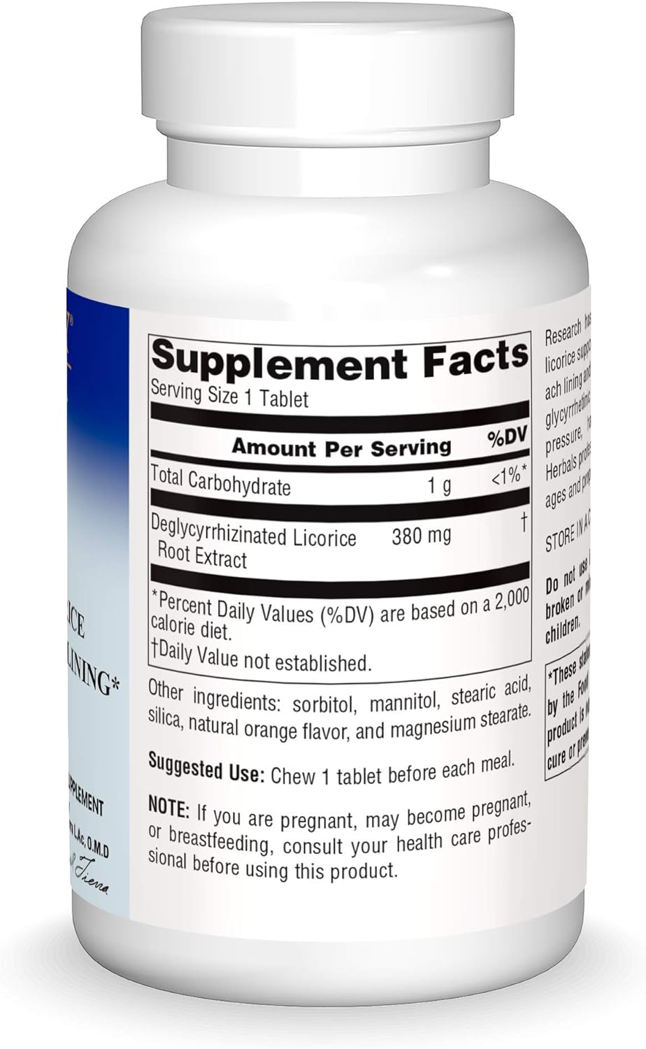 Planetary Herbals DGL Deglycyrrhizinated Licorice, Supports a Healthy 