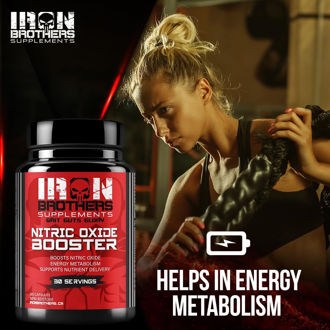 Nitric Oxide Booster | Extra Strength Pumps Supplements | Pre-Workout 