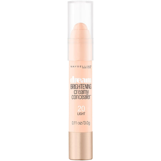 Maybelline New York Dream Brightening Creamy Concealer, Light, 0.11