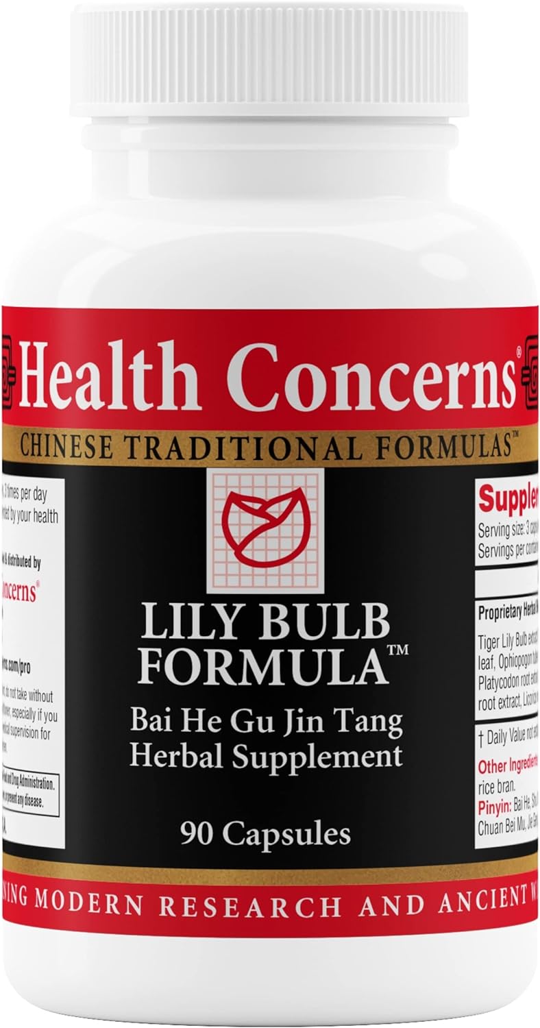 Health Concerns Lily Bulb Formula - Respiratory Support & Lung Support