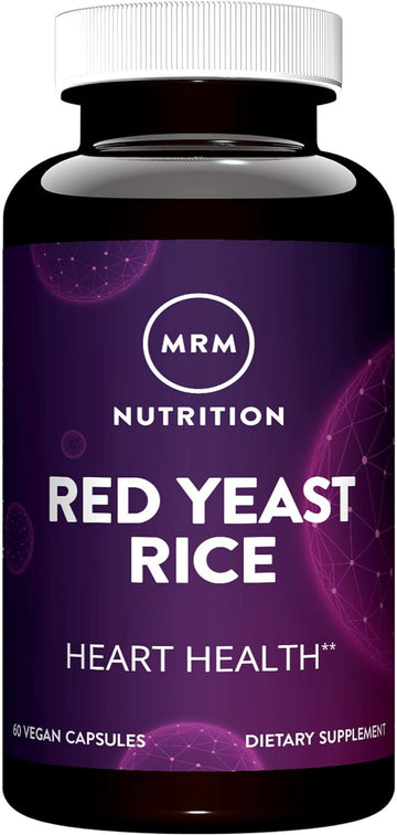 MRM Nutrition Red Yeast Rice | Monocolin K + Citrinin Free | Gluten Fr