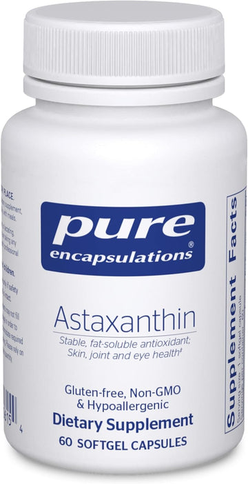 Pure Encapsulations Astaxanthin | Antioxidant Supplement For Joints, S