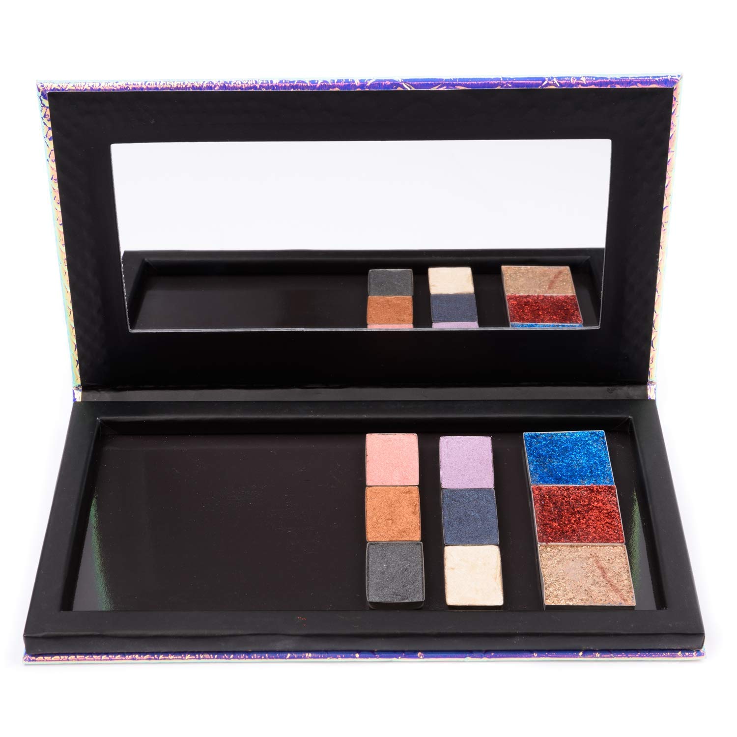 Allwon Magnetic Palette Mermaid Empty Makeup Palette with Mi