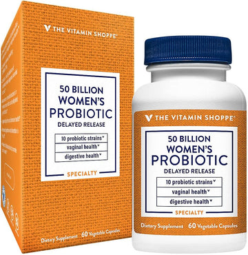 The Vitamin Shoppe Women's Probiotic Delayed Release 50 Bill