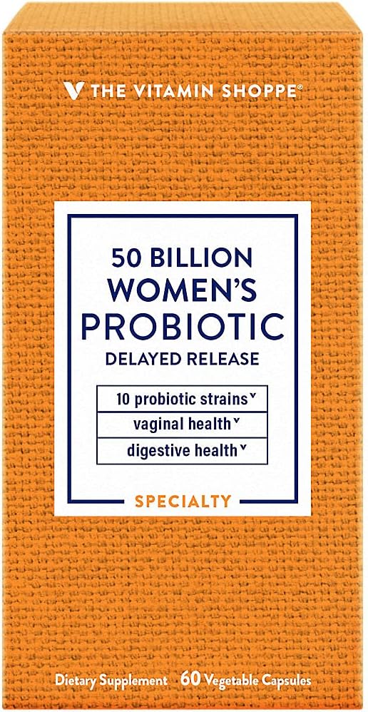 The Vitamin Shoppe Women's Probiotic Delayed Release 50 Bill