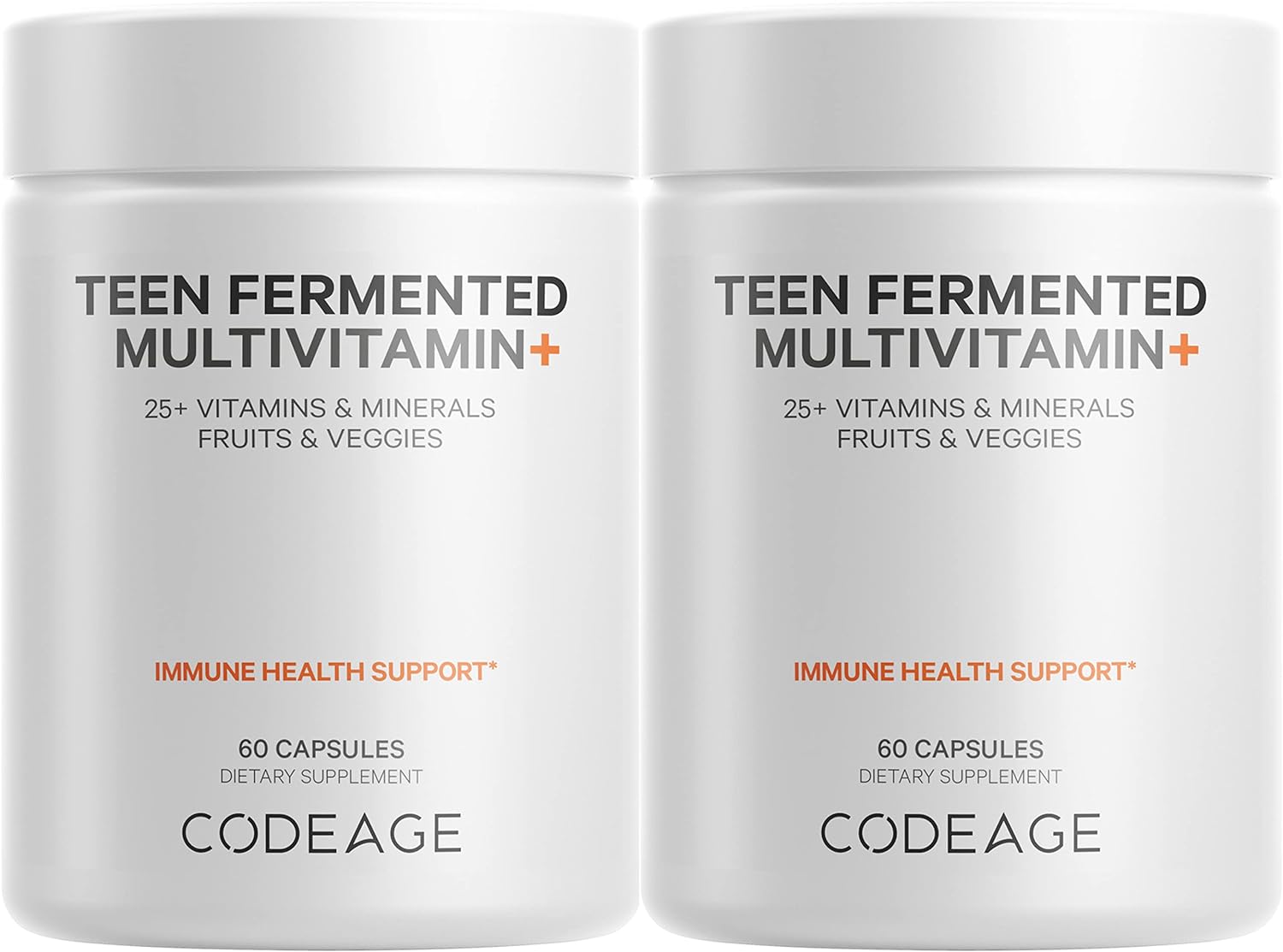 Codeage Teens Daily Multivitamin Supplement, 25+ Vitamins & Minerals
