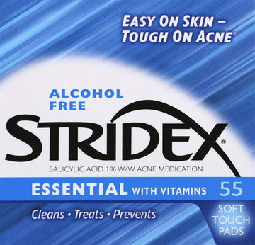 STRI-Dex STRI-Dex Essential Daily Care Pads with Vitamins, 55 Each (Pa